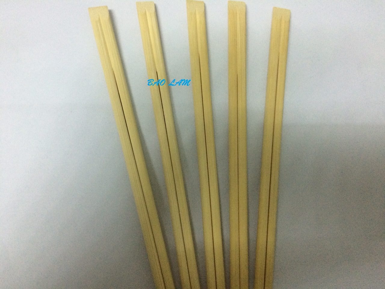 Japanese export quality pre-split chamfered bamboo chopsticks