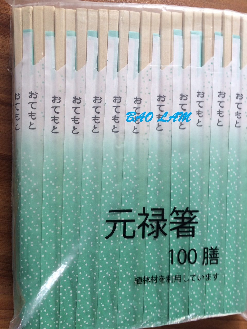 Disposable wooden chopsticks for export